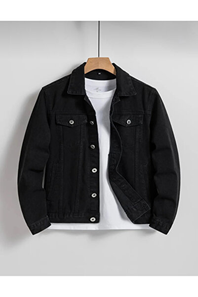 Lyvens Erkek Siyah Ceket – Rahat ve Şık Kesim