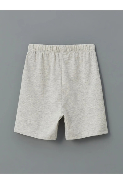 LC Waikiki Crew Neck Girls' Shorts Pajamas Set