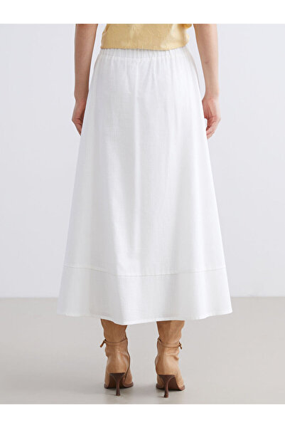 LC Waikiki Flared Skirt with Elastic Waist