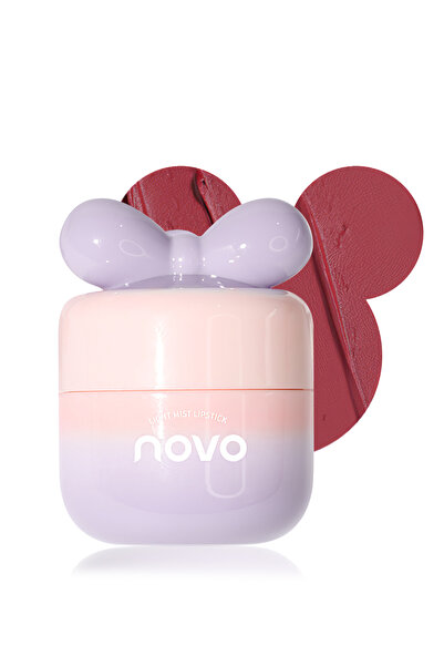 No-vo Matte Lipstick, Velvet Waterproof Non Stick Cup Lip Gloss, Moisturizing...