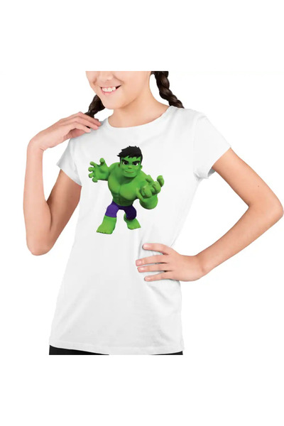 OEM Παιδικό Κορίτσι Hulk Spiderman Marvel T-shirt