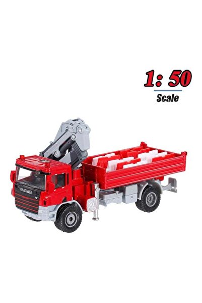 fun zone 12 Piece Model Car Transport Truck With Crane