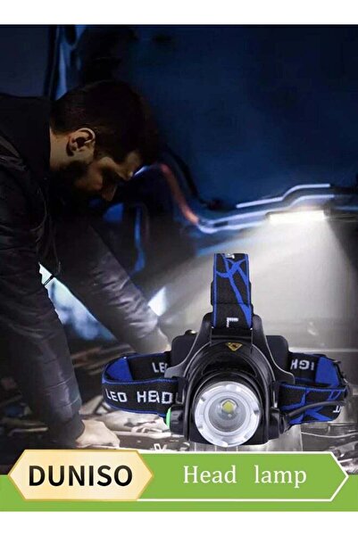 fun zone مصباح أمامي LED قابل لإعادة الشحن مزود بحبة مصباح T6 وعمر طويل