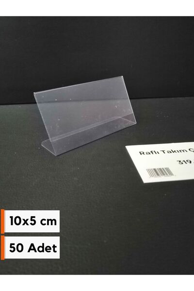 Şeffaf Etiket 50 komada PVC držača etiketa, držač poslovnih kartica 10x5 cm, ...