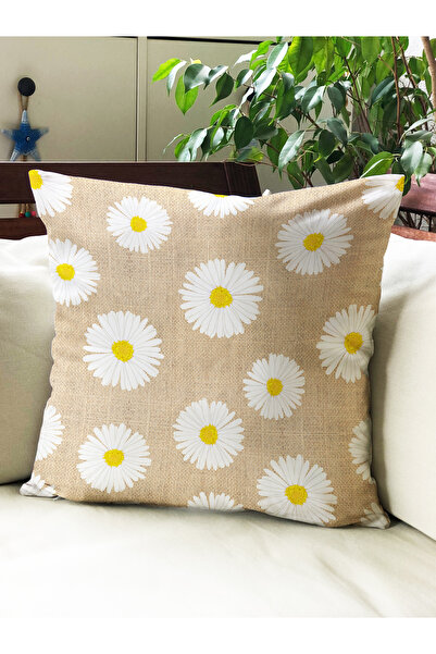 milroma Βελούδινο κάλυμμα μαξιλαριού με σχέδιο Daisy 43x43cm