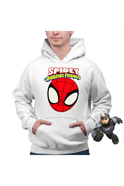 OEM Men's Spiderman Hoodie Spidey and his amazing friends