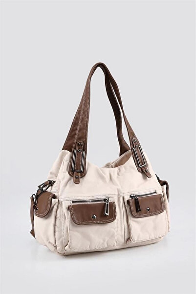 meSga butik Oten beige skin shoulder bag