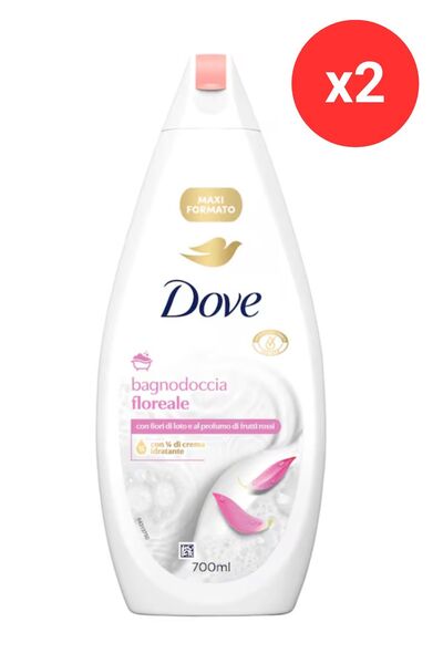 Dove Floral Shower Gel, 700 x2