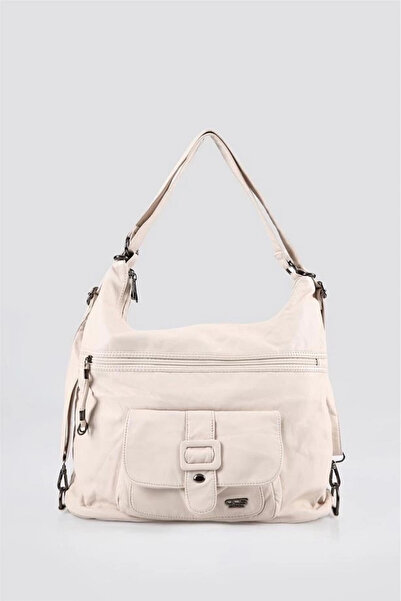 KAZAX Mower beige skin shoulder bag