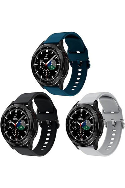 OEM Curea din silicon, 20 mm, compatibilă cu Samsung Galaxy Watch 4
