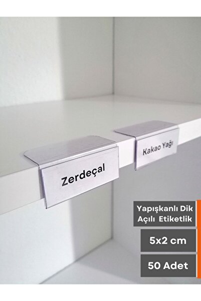 Şeffaf Etiket 50 τεμάχια θήκης ετικετών PVC για το μπροστινό μέρος του ραφιού...