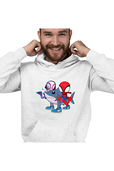 OEM Men's Sweatshirt Spiderman Tralalero Tralala Ghost Spider Brainrot
