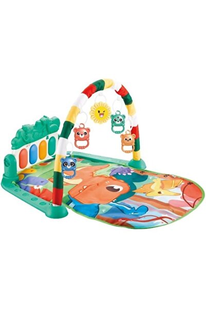 SOLTOY 5-в-1 център за занимания с пиано за развитие на мускулите на краката,...