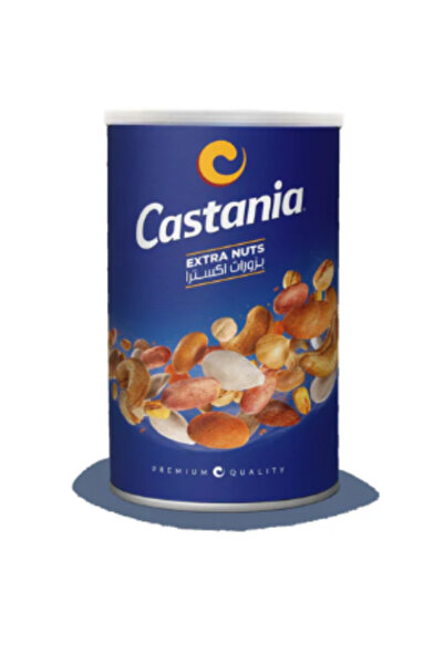 castania مكسرات مشكلة إضافية 450 جرام علبة × 4