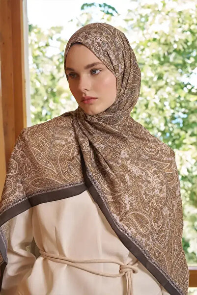 Madame Polo Endless Lena Desen Şal - Hardal