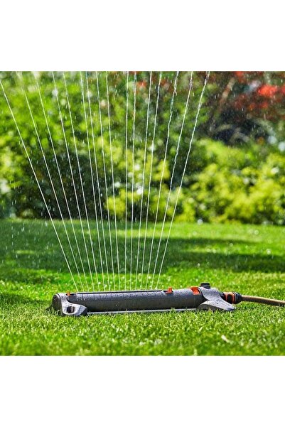 Gardena Aspersor, oscilant, raza de actiune 7 - 21 m, aria de udare de la 28 la 350 mp mp, debit reglabil...