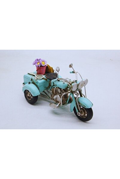 hediyeconcepti Dekoratif Metal 3 Tekerlekli Motorsiklet Süsler Ev Oturma Odası TV kabine Masaüstü Ofis Dekorasyon