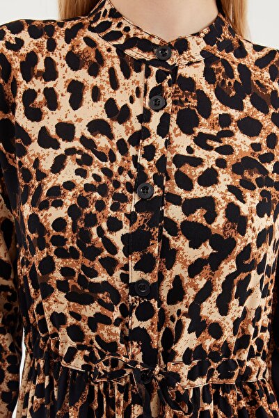 Hiccup Μάξι φόρεμα με κουμπιά με σχέδιο BDART