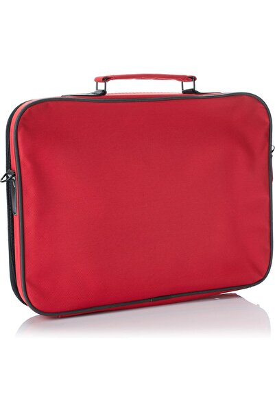 Datazone Laptop Bag, Shoulder Bag 15.6 Inch Red With Norton Security Deluxe For 3 Devices 1 Year Sub