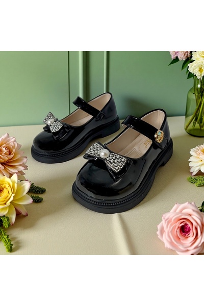 OEM Casual shoes for children, versatile, rhinestone and pearl appliqués, XA-2542