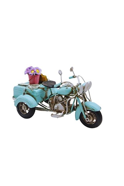 hediyeconcepti Dekoratif Metal 3 Tekerlekli Motorsiklet Süsler Ev Oturma Odası TV kabine Masaüstü Ofis Dekorasyon