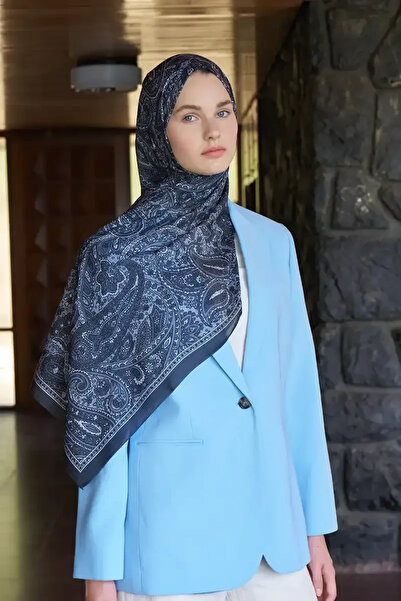 Madame Polo Endless Lena Desen Şal - Siyah