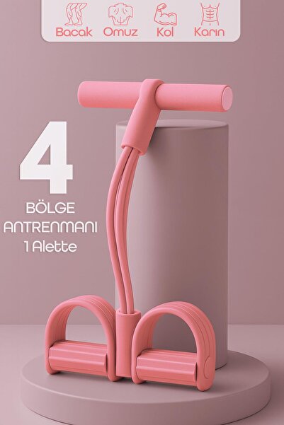 Telvesse Body Trimmer Mekik Kürek Çekme Bel İnceltme Aleti Evde Spor Lastikli...