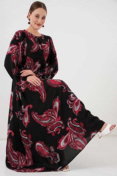 Hiccup Bdart Buttoned Textile Patterned Max Dress