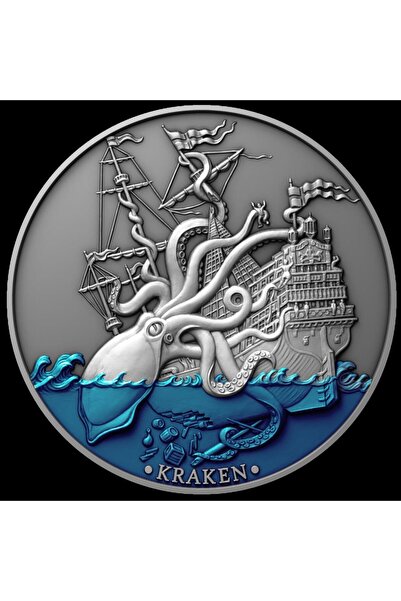 RimaGold Kraken Gümüş Sikke Coin