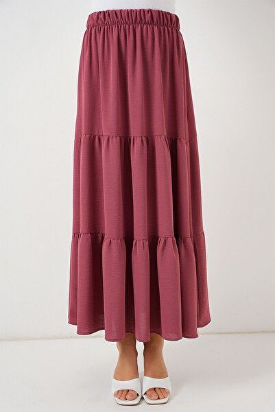 Hiccup Bdart Textured Maxi Skirt