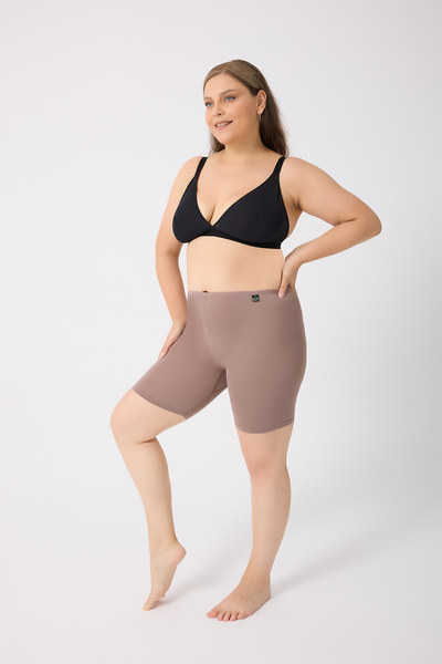 ELİT zümrüt Women's Knee-High 100% Cotton Leggings with Elastic Waistband