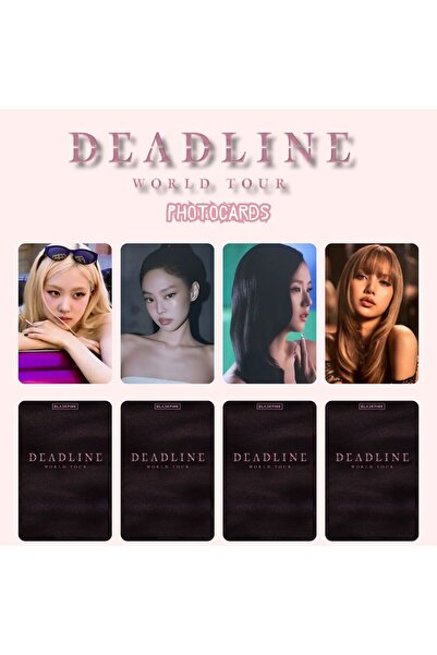 Kpop Dünyasi Σετ φωτογραφικών καρτών BLACPINK ''World Tour: DEADLINE'' Σετ 1