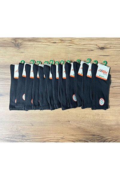 ask Șosete lungi din bambus, fără cusături, pentru femei, pachet de 12