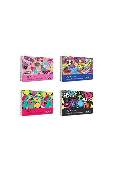 Adel 4-Piece Painting Set+Picture Book 25X35