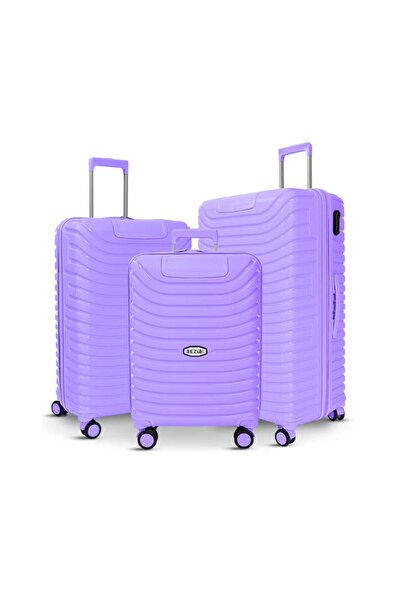 Bezubi Set complet 3 trolere pentru vacanta Easy Travel, mov