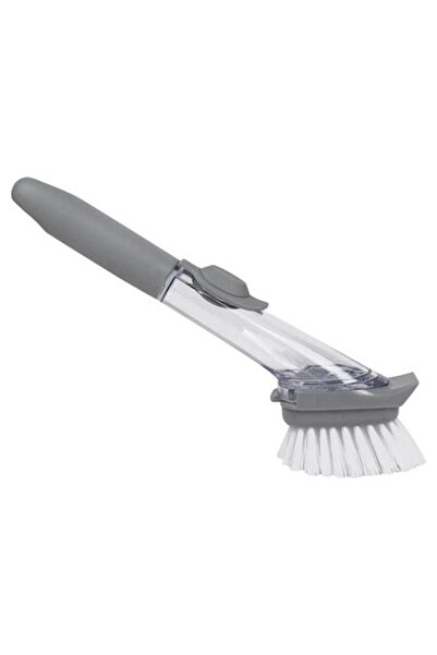 HOZRO Multifunctional Innovative Dishwashing Brush with Long Ergonomic Handle and Integrated Deterge