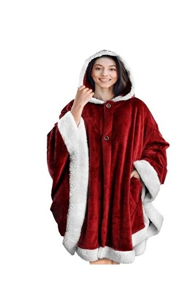 Generic بطانية شال ناعمة ودافئة شتوية فخمة