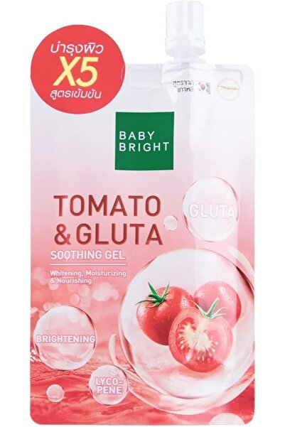 Bright Baby Tomato and Gluta Scented Soothing Gel 50g