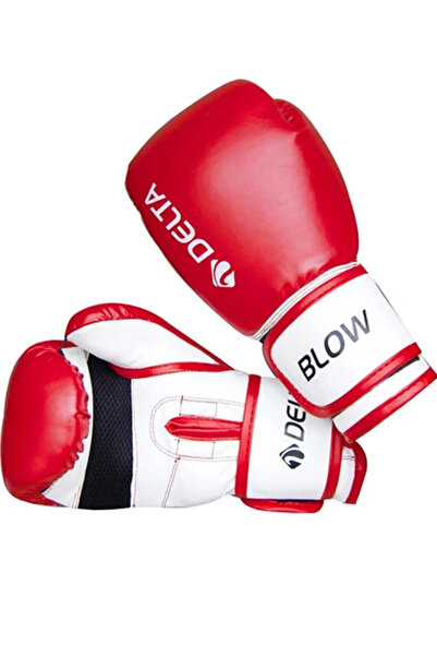 Delta Blow Red 14 oz Boxing Gloves - Kick Boxing, Muay Thai, Sparring Gloves for Adults over 90 kg