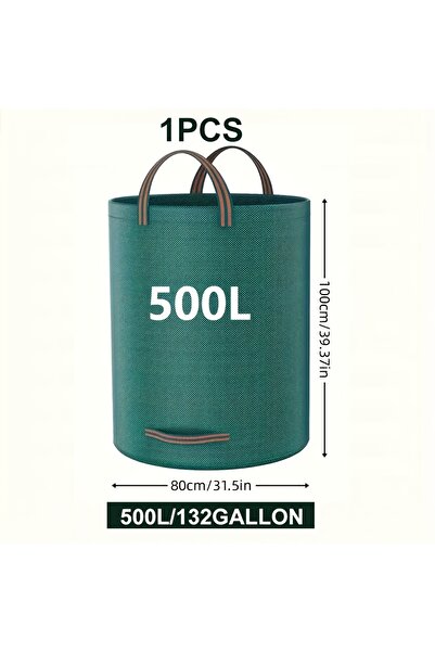 Choice1 أكياس نفايات الحدائق المصنوعة من مادة البولي بروبيلين شديدة التحمل سع...