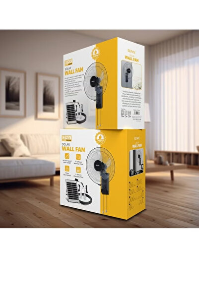 Denx Dinx Solar Powered Wall Fan DX2624