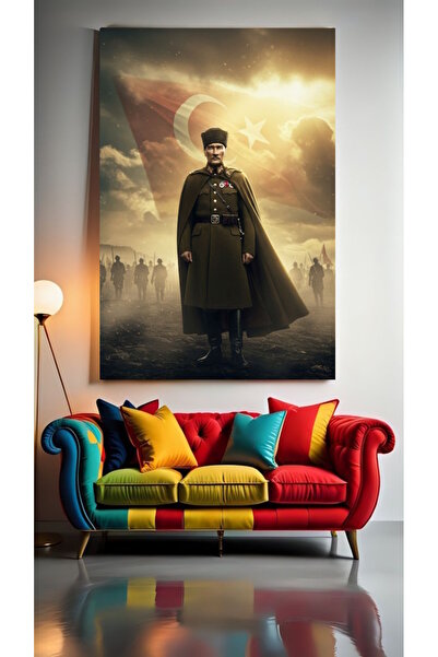 özkacar ATATURK PORTRAIT XVII Perete de acasă Salon de înfrumusețare Birou Ma...