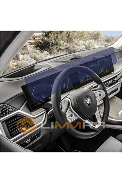 Limmra واقي شاشة شفاف كامل التغطية من قطعة واحدة لسيارة BMW i7