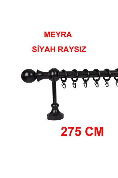di'mora by ağbaht züc. Meyra Demonte Başlıklı Ahşap Rustik Perde Askısı - Ray...