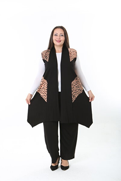 XL Modam Women's Lycra Patterned Plus Size Vest