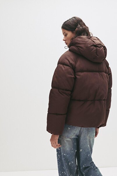 Pull & Bear Puffer jacket with hood