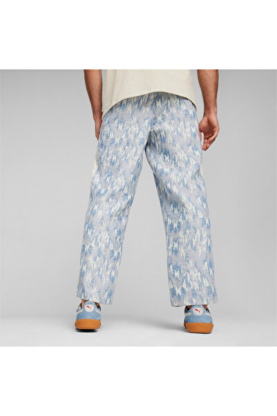 Puma Mens Basketball Nostalgia T7 Chino Pants - Blue