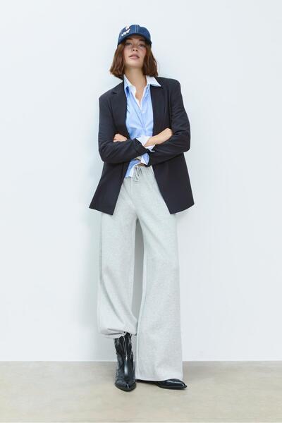 Stradivarius Slim fit double-breasted blazer