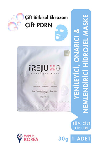 ireju XO Eksozomlu Şeffaf Hidrojel Maske 1 Adet