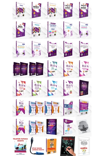 Karekök Yayınları 2025-2026 8. Sınıf LGS Deneme Soru Bankası Ve Konu Anlatımı...